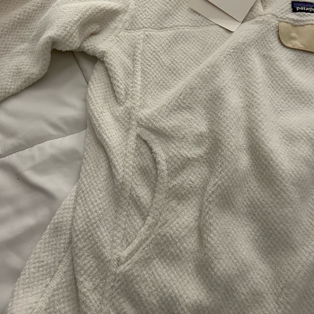 White Patagonia Quarter Pullover - image 5